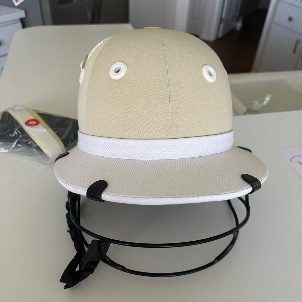 Polo Helmet. Brand new, never worn. Designed by me, one of a kind.